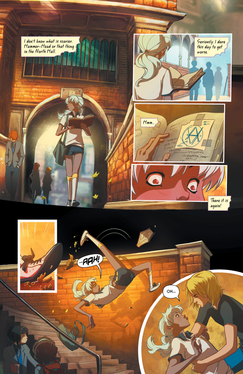 Illustration for article titled Exclusive DC preview: Gotham Academy #4 delivers all-ages mystery and romance